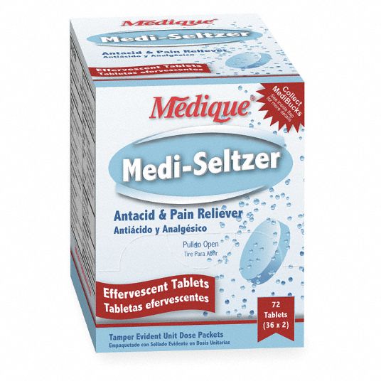MEDIQUE Antacids and Indigestion, Tablet, 36 x 2, Regular Strength