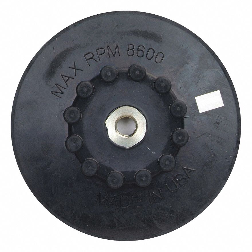 Norton 63642543245 Norton 7 in Quick Change Disc Backup Pad, 5/8"11