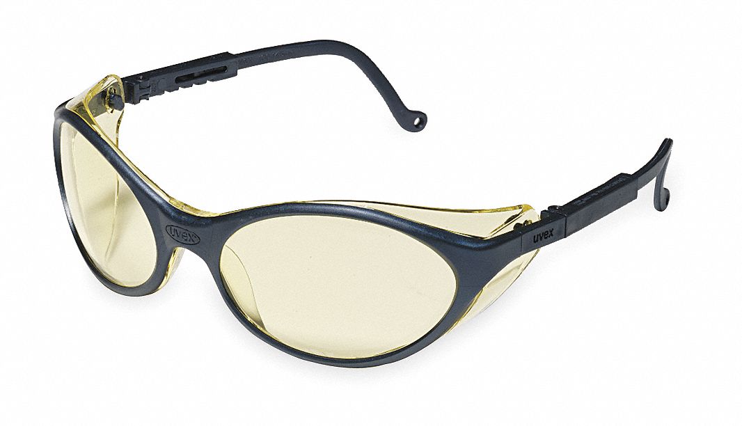 HONEYWELL UVEX Bandit™ ScratchResistant Safety Glasses , Amber Lens