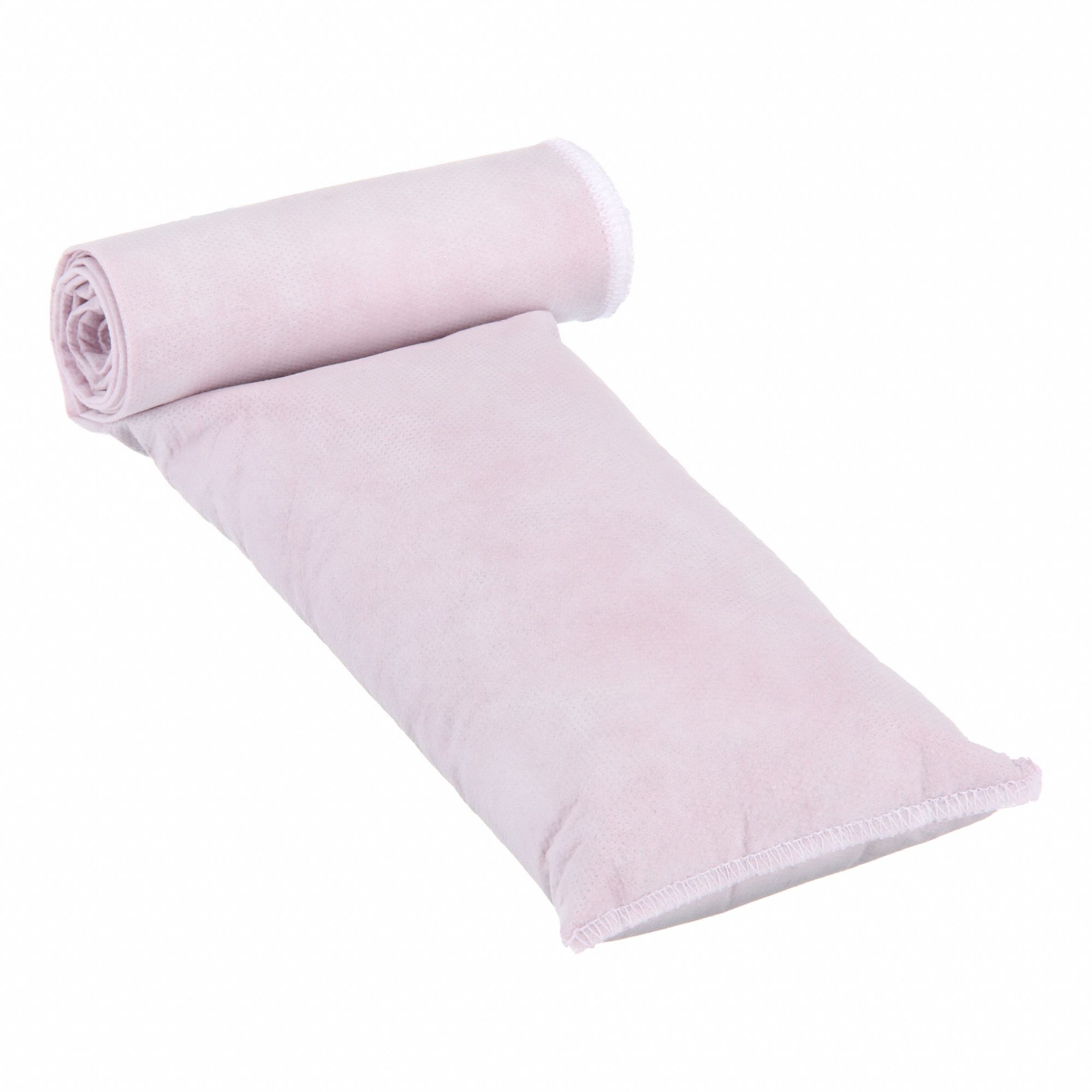 Sorbent Sock: 2 in Dia, 4 ft Lg, 1 gal, No Connector, Pink, 4 PK