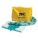 SPILL KIT, 5 GALLON ABSORBED PER KIT, PAIR OF NITRILE GLOVES, YELLOW