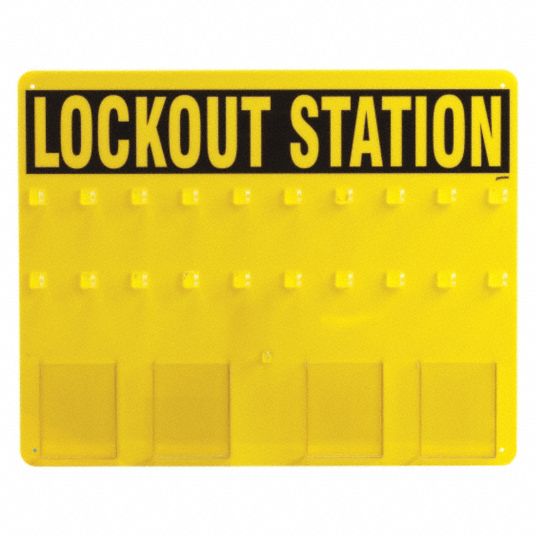 BRADY, Lockout Station, No Padlocks, Lockout Station 3WNY5LC208G