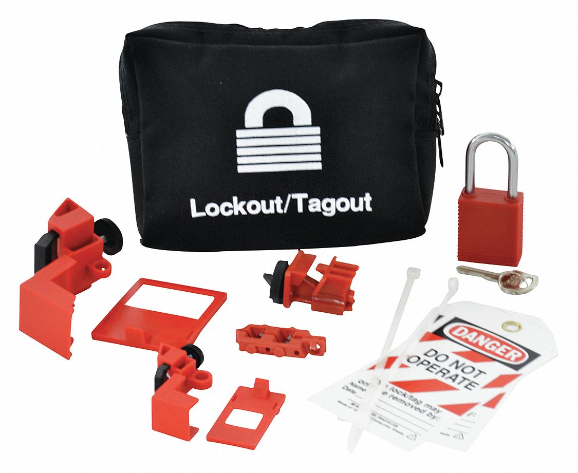 BRADY, Keyed Different Padlocks, Circuit Breaker Lockout Kit 3WNY9