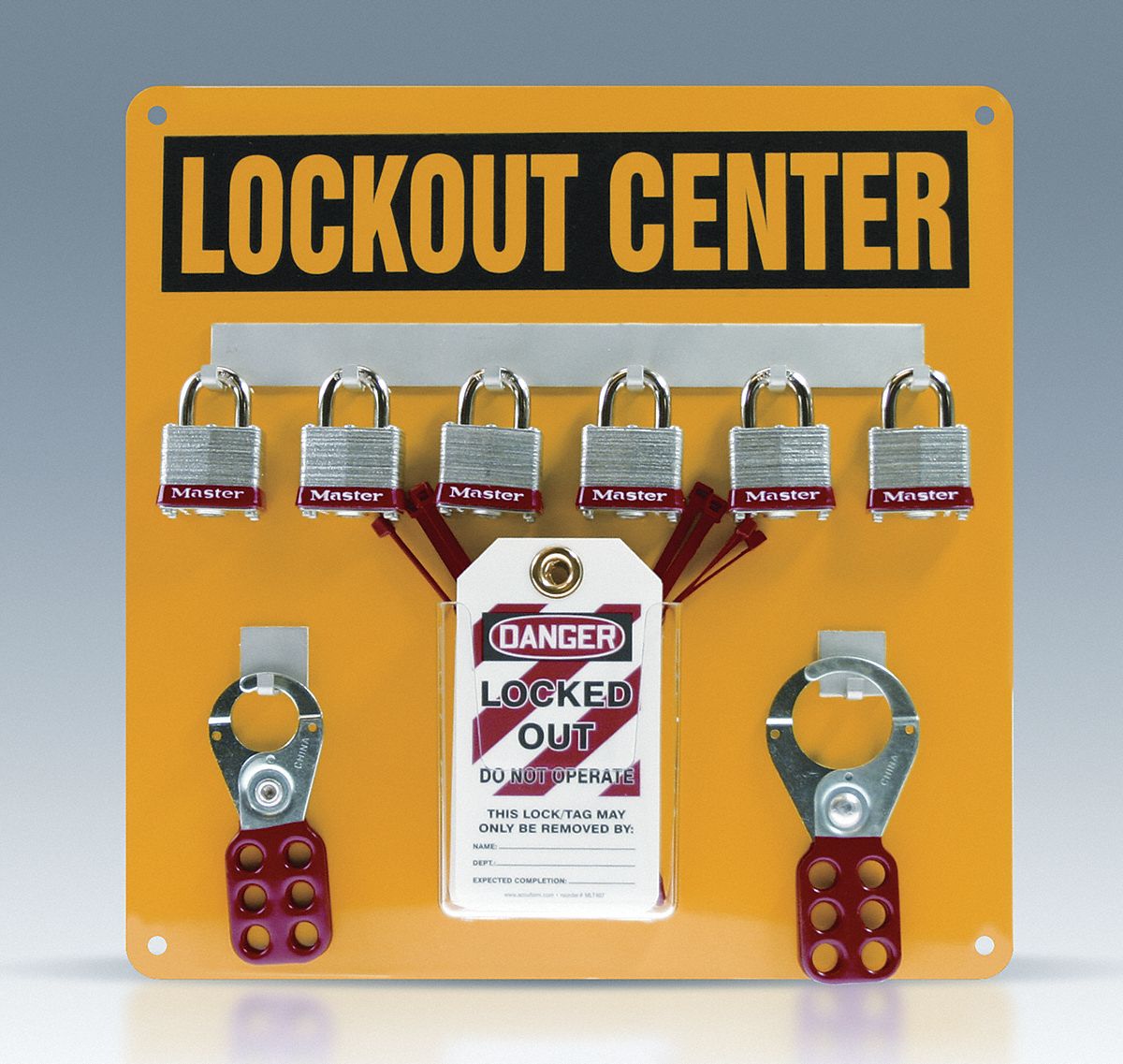 Lockout Center,28 Components,6 Locks