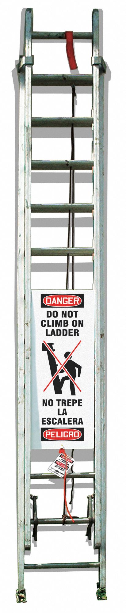 Accuform Ladder Climb Preventer 3wpf9 Klb426 Grainger