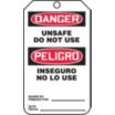 Danger/Unsafe Do Not Use / Danger/Do Not Remove This Tag Remarks___No Sacar Esta Etiqueta! Notas ___Ver Al Otro Lado Tags