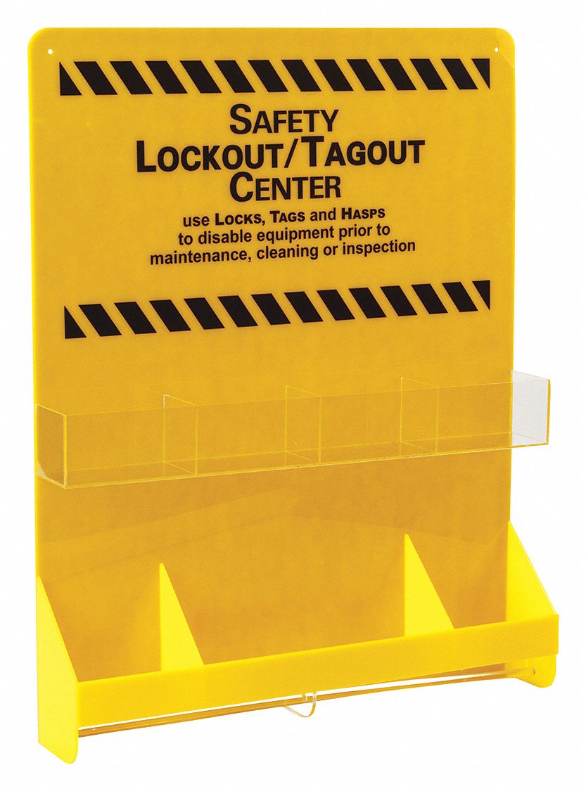 BRADY, Lockout Station, Lockout/Tagout Center 3WPK6LC501E Grainger