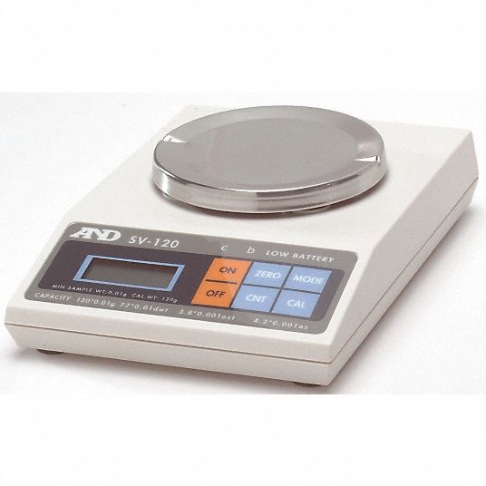 A&D WEIGHING Balance Scale, Weighing Units g 3WRK2SV610 Grainger