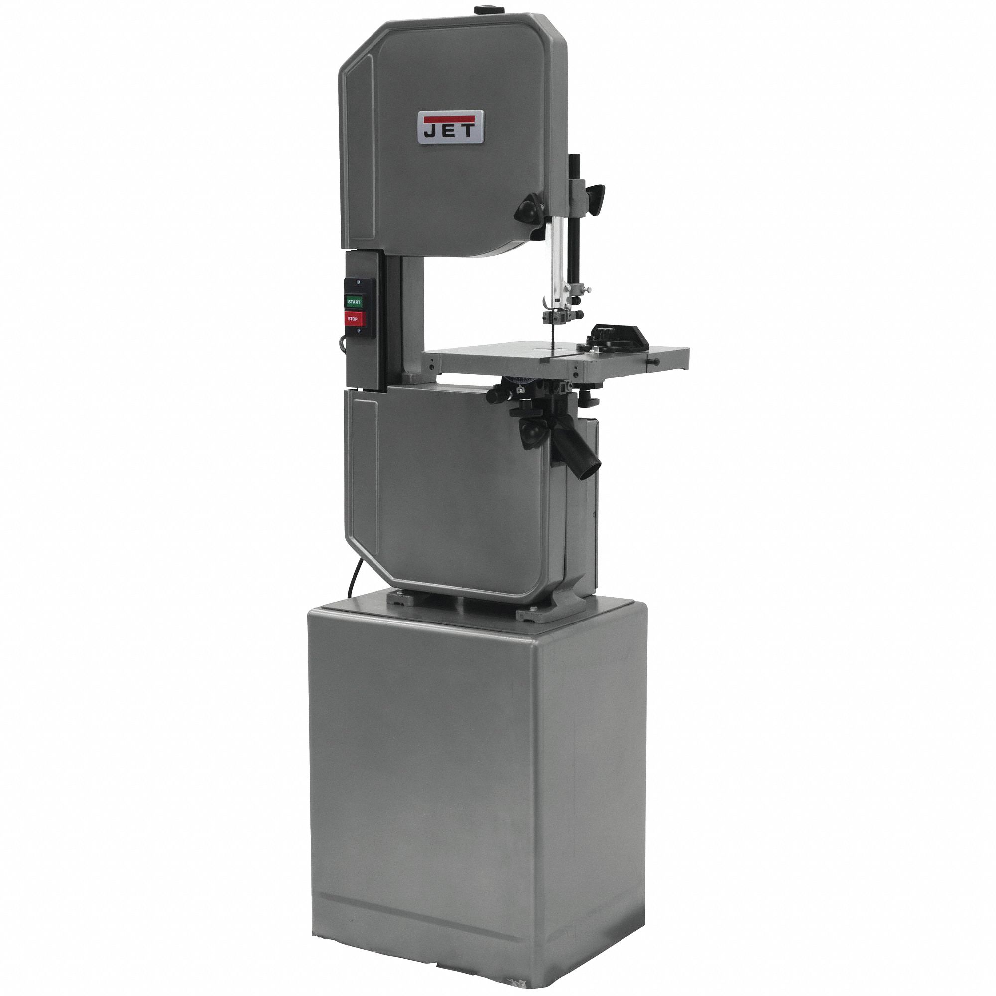 JET, 13 1/2 in Throat Dp Vertical, Metal 39 to 278/Wood 3,300, Band Saw 3WRN9414500