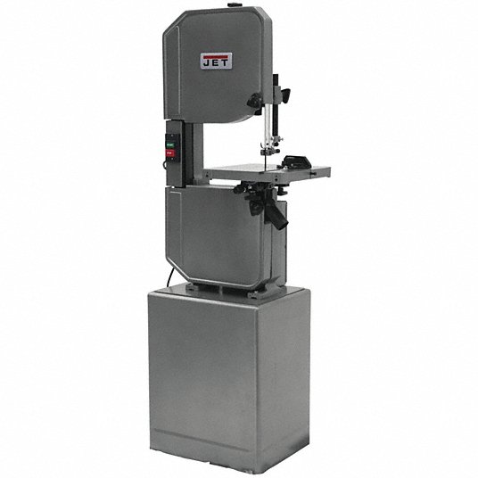 Band Saw: 13 1/2 in Throat Dp - Vertical, Metal: 39 to 278/Wood: 3,300, 0° to 45° Right, 16.0 A