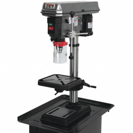 JET 3/4 hp Motor HP Bench Drill Press, Belt Drive Type, 15 in Swing ...