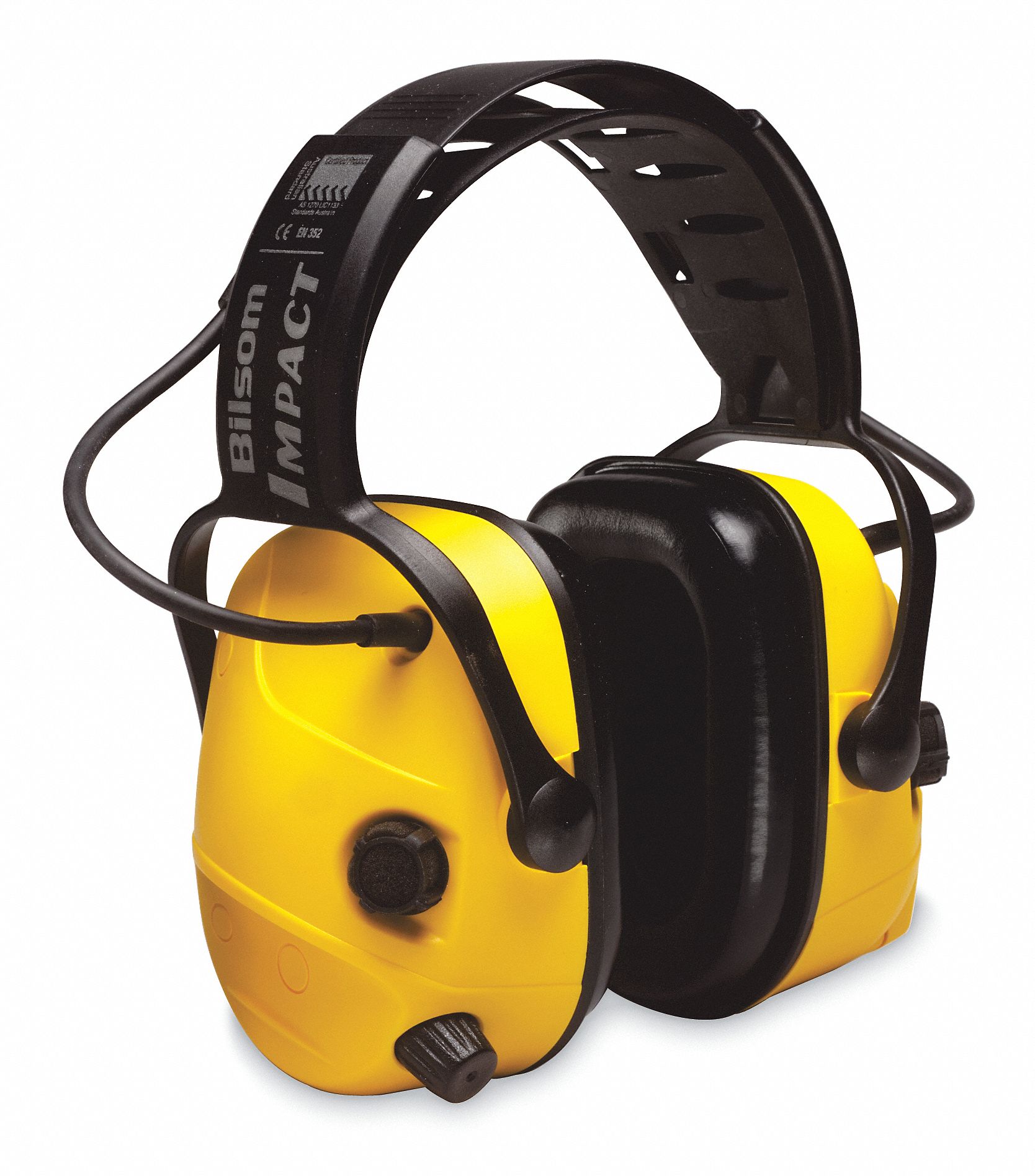 Ear Muffs Hearing Protection Noise Reduction Safety Sound Yellow 