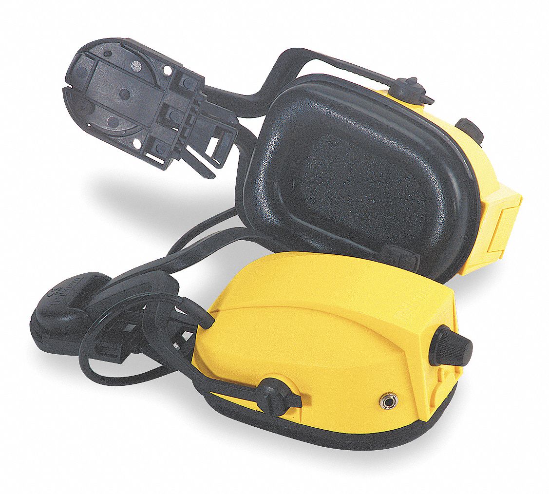 HONEYWELL HOWARD LEIGHT Hard Hat Mounted Ear Muffs, 21 dB Noise