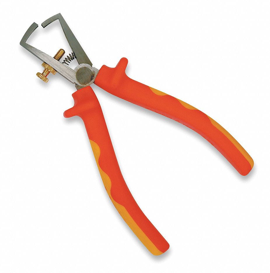 INSULATED WIRE STRIPPER,6 1/2 IN