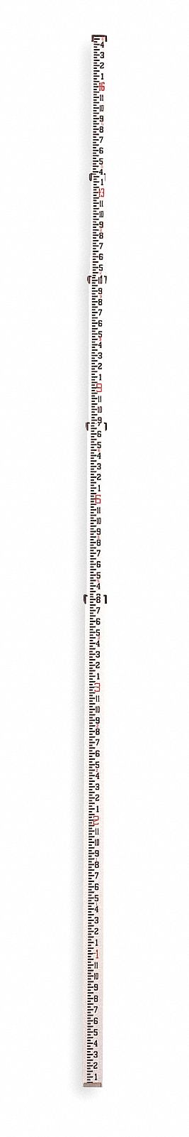 TELESCOPING LEVELING ROD,16 FT. L