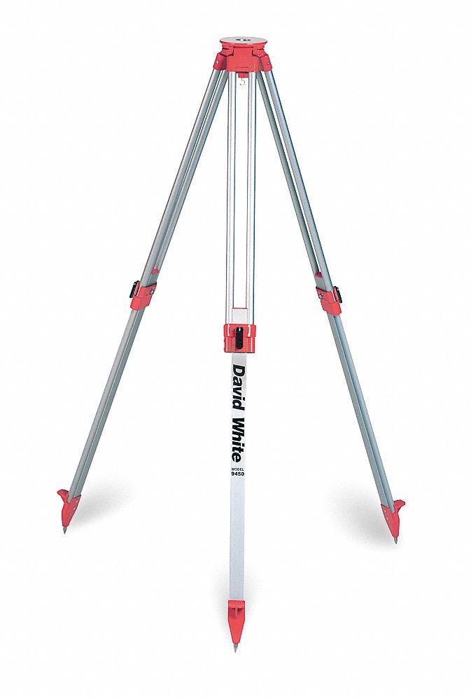 Tripod,Flat Head,Aluminum Grainger