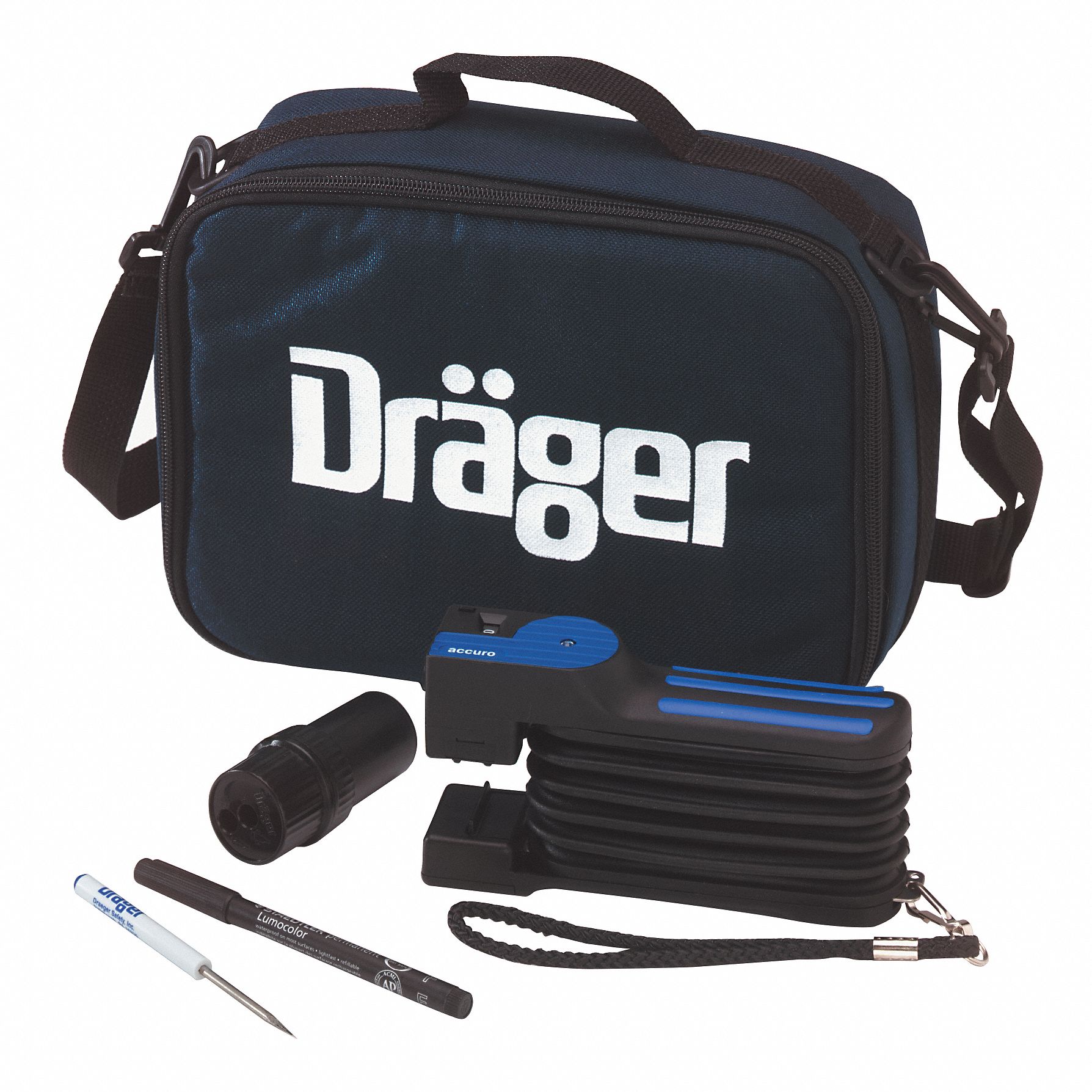 DRAEGER Soft Side Hand Pump Kit, Includes Accuro Hand Pump, Deluxe Tube ...