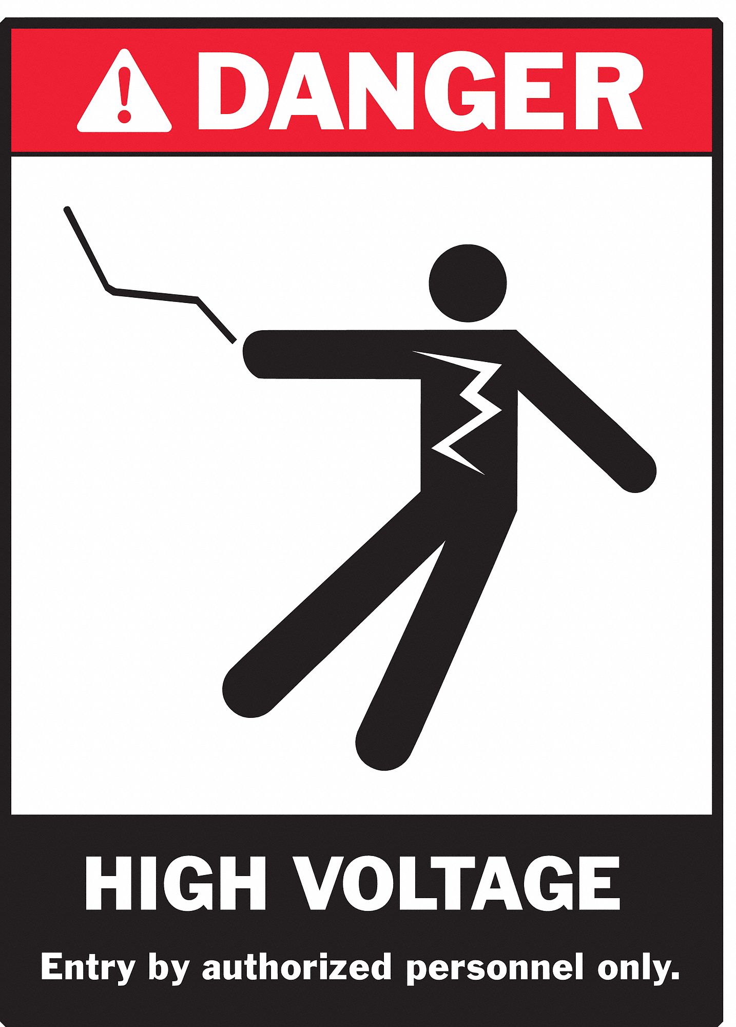 Label: Polyester, Adhesive Sign Mounting, 3 1/2 in x 5 in Nominal Sign Size, 0.01 in Thick, 5 PK