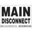 Main Disconnect Signs
