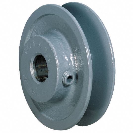 Fixed Bore Cast Iron Standard V Belt Pulley 4HZ80 4HZ80 Grainger