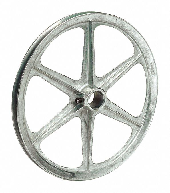 CONGRESS, Fixed Bore, 1 Groove, Standard V-Belt Pulley - 54XM46 ...