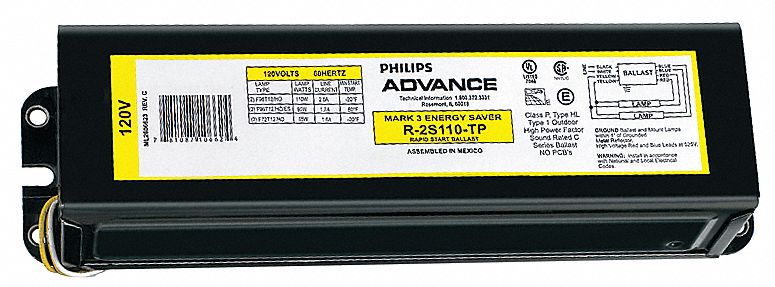 Philips Advance R2S110TP Ballast High Output Magnetic Rapid 237w for sale online 