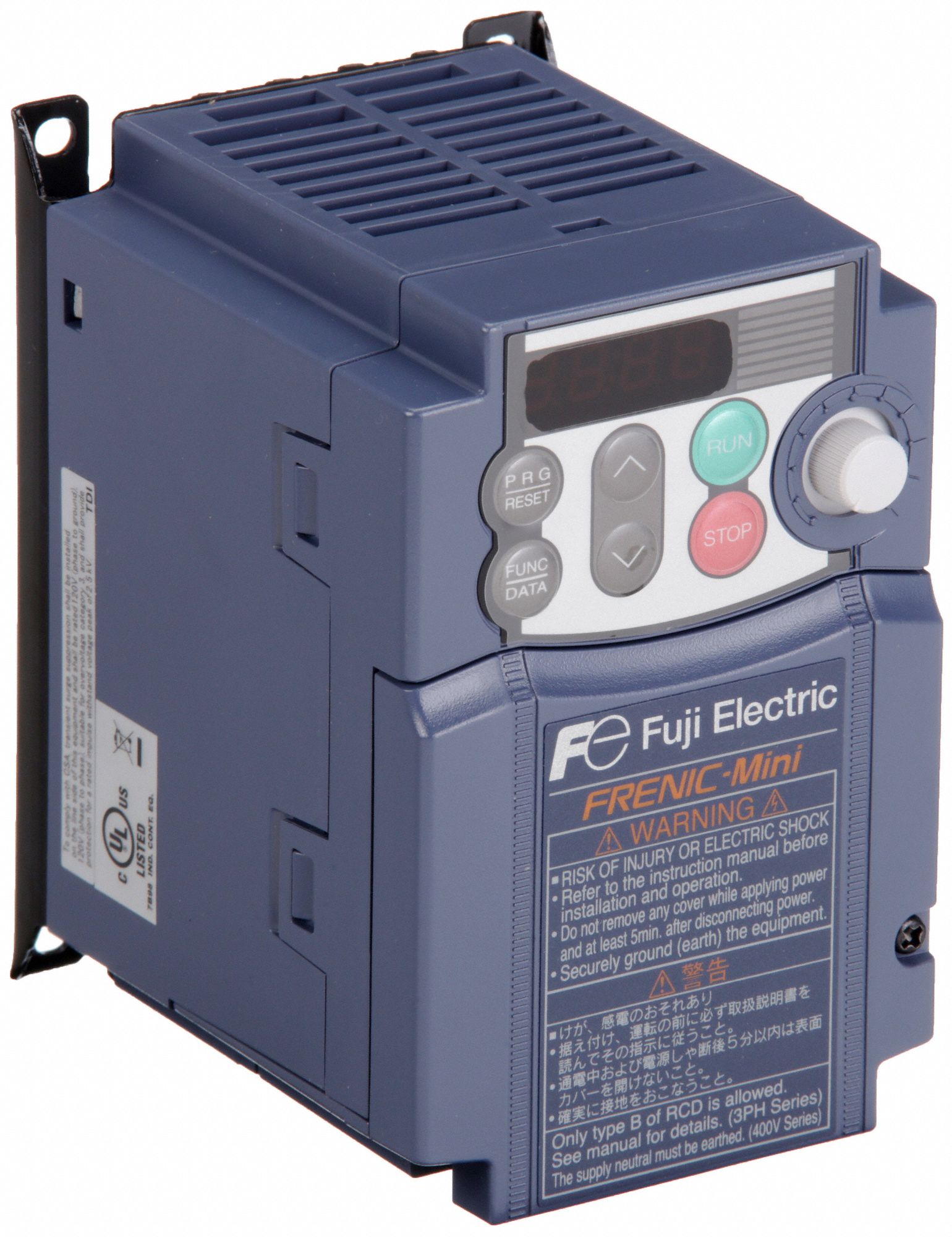 VARIABLE FREQUENCY DRIVE, 115 V AC, 1/4 HP MAX OUTPUT POWER, 1.4 A MAX OUTPUT CURRENT