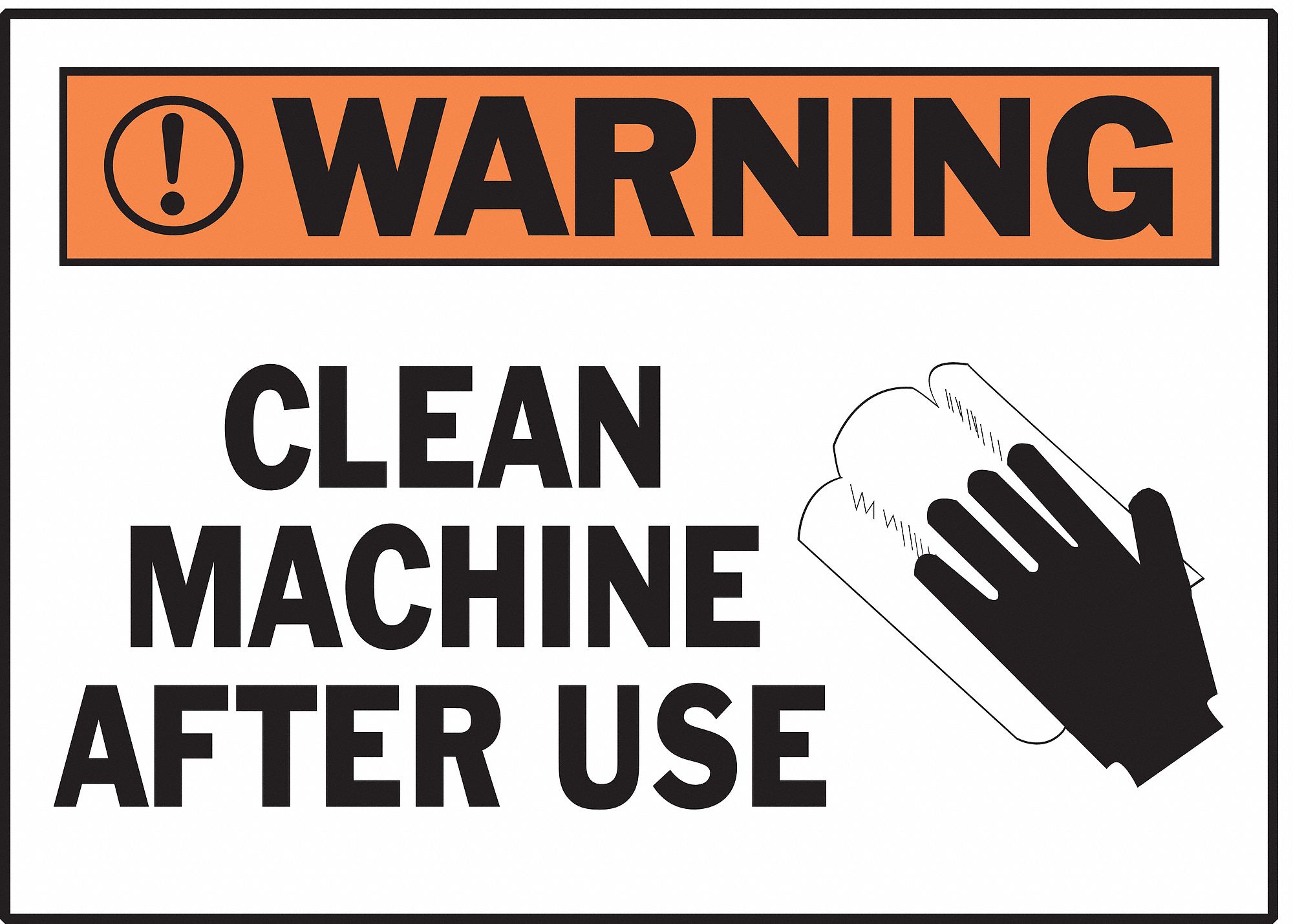 Label: Polyester, Adhesive Sign Mounting, 3 1/2 in x 5 in Nominal Sign Size, 0.01 in Thick, 5 PK