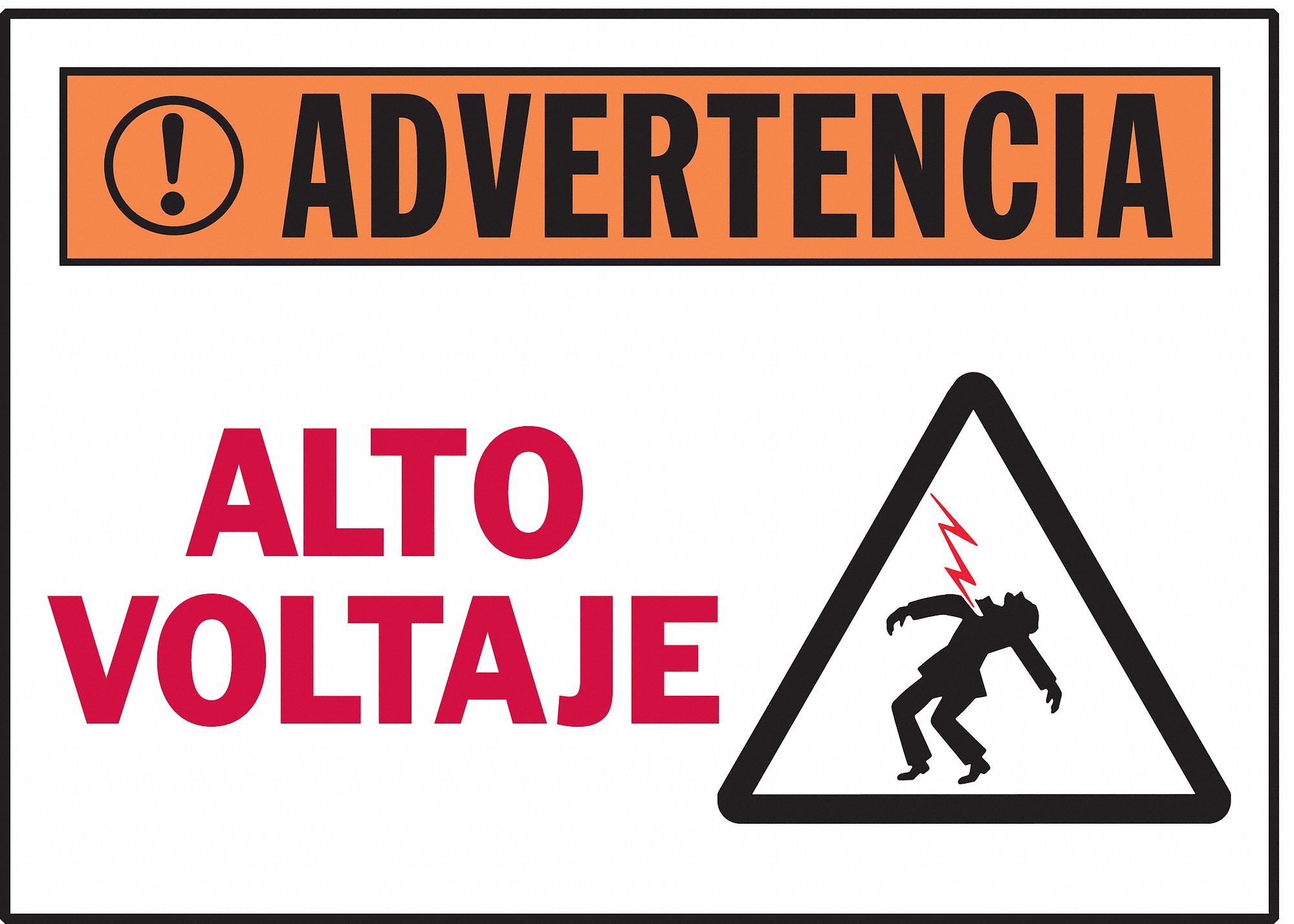 Label: Polyester, Adhesive Sign Mounting, 3 1/2 in x 5 in Nominal Sign Size, 0.01 in Thick, 5 PK