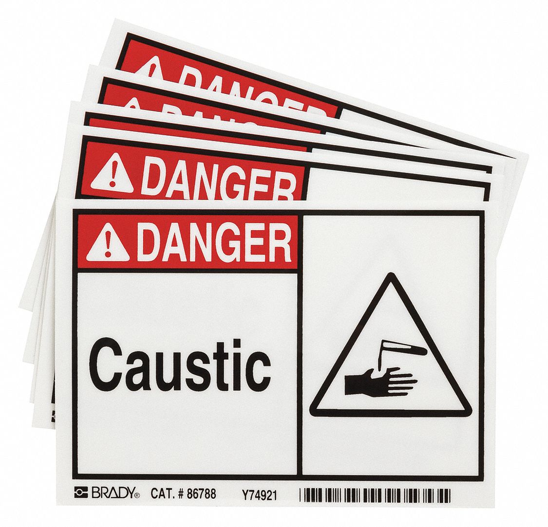 Polyester, Adhesive Sign Mounting, Label - 3XAU1|86788 - Grainger