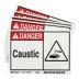 Danger: Caustic Signs