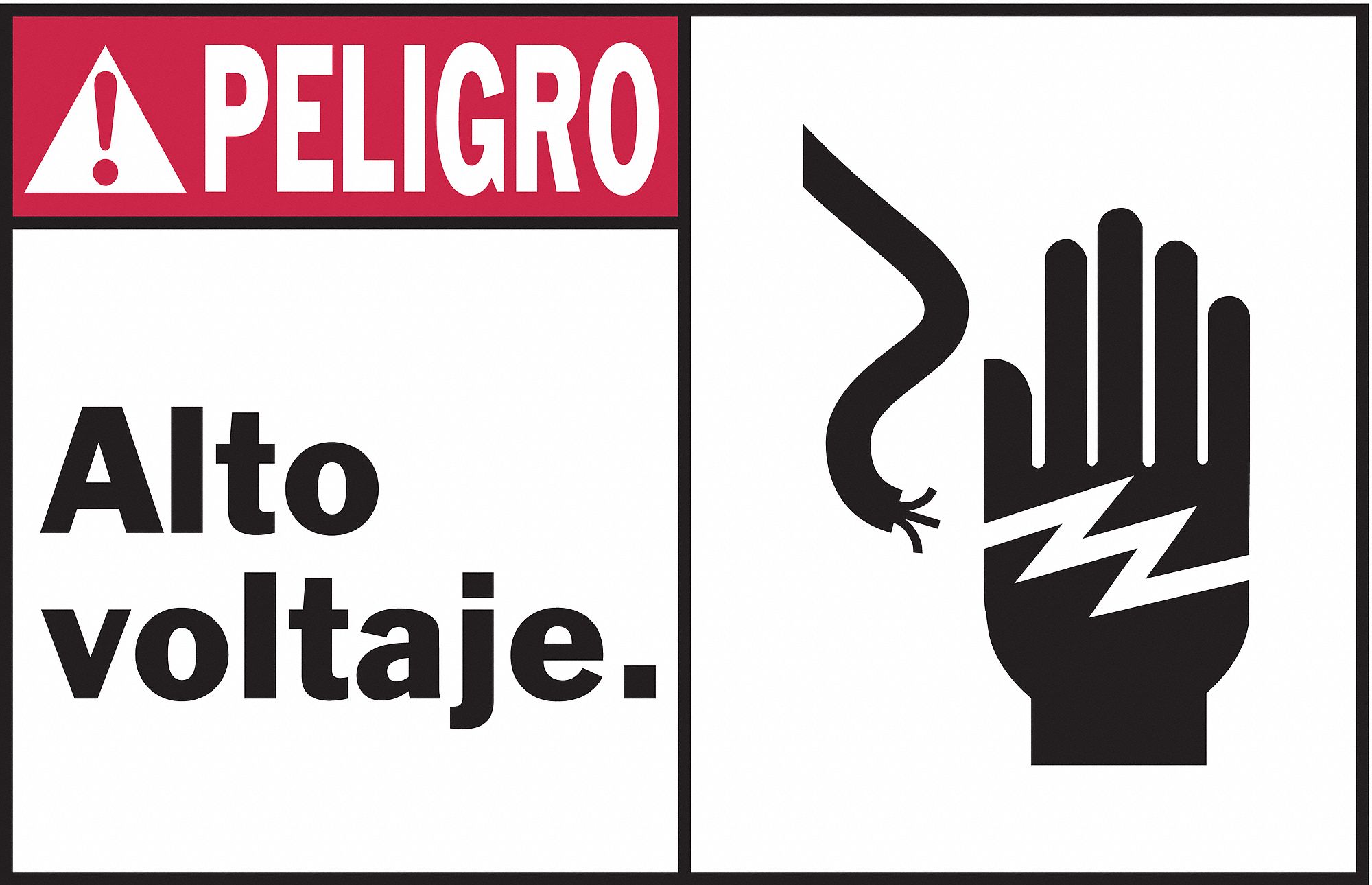 Label: Polyester, Adhesive Sign Mounting, 3 1/2 in x 5 in Nominal Sign Size, 0.01 in Thick, 5 PK