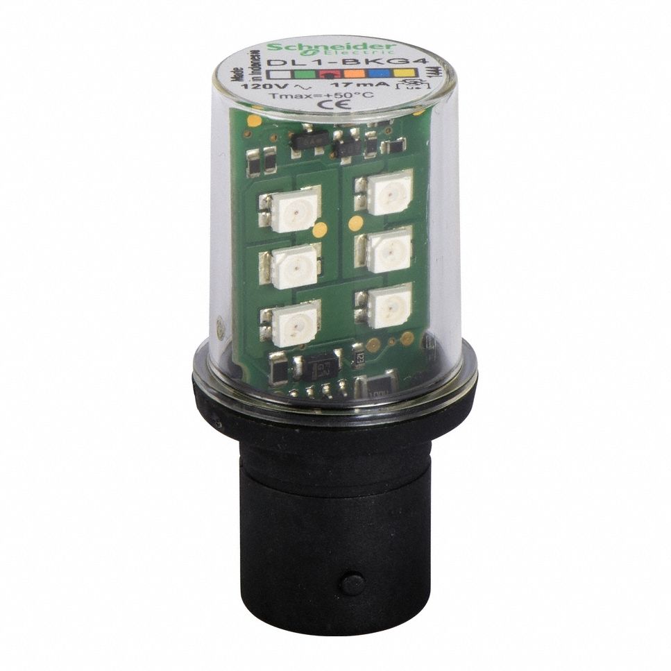 SCHNEIDER ELECTRIC, LED, Double Contact Bayonet (BA15d), Compact LED ...