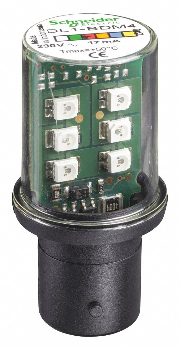 fare embrace Self-indulgence SCHNEIDER ELECTRIC Steady LED Lamp: LED, Double Contact Bayonet (BA15d),  120V AC - 6HK01|DL1BDG1 - Grainger