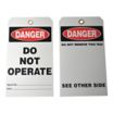 Danger/Do Not Operate, Signed By, Date Tags
