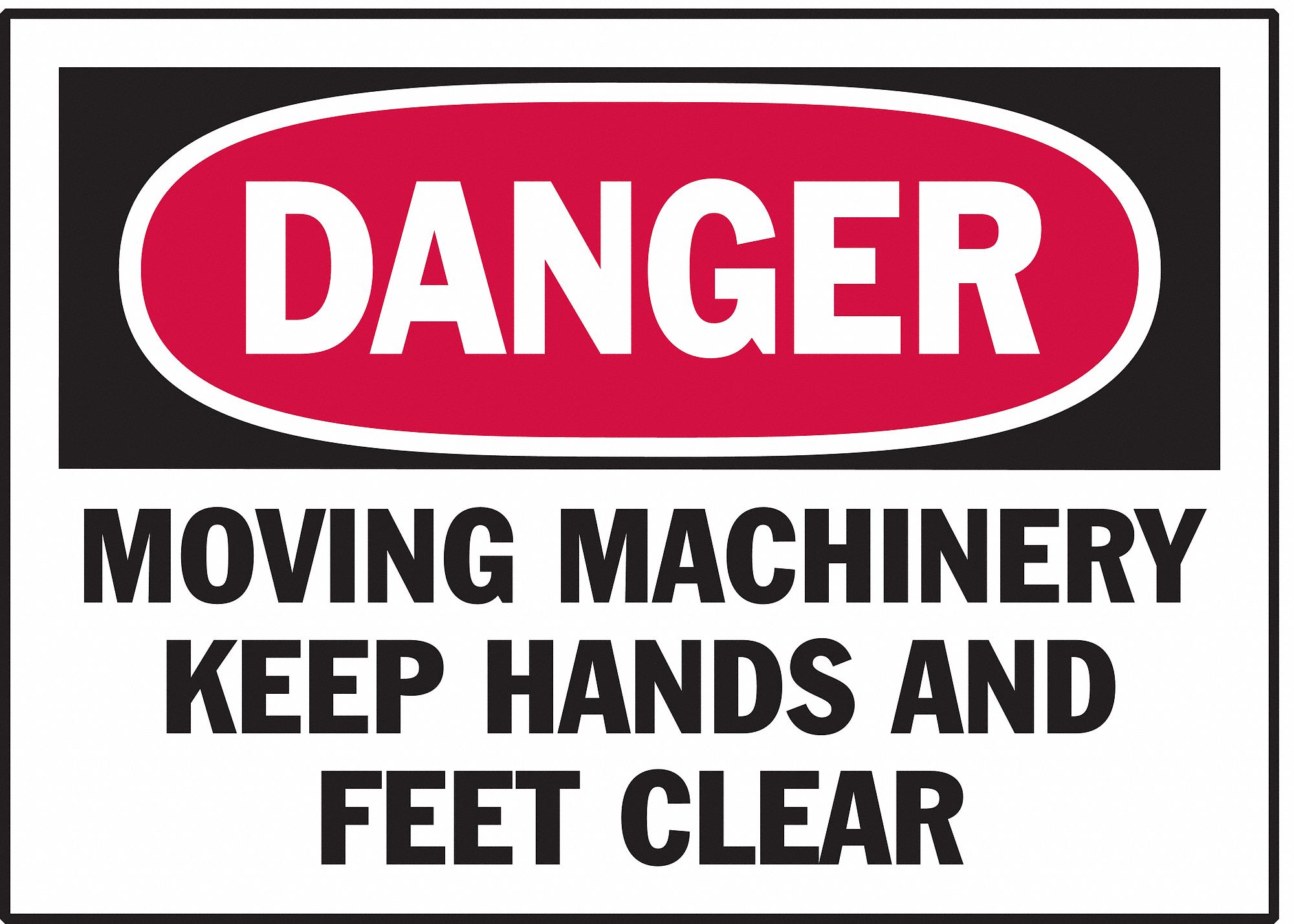 Label: Polyester, Adhesive Sign Mounting, 3 1/2 in x 5 in Nominal Sign Size, 0.01 in Thick, 5 PK