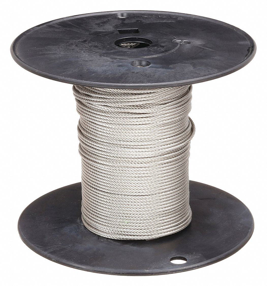 【お年玉セール特価】 Wire, 100 ft Lg, 7 Strand Wire - 3XDX7|Y603173 - Grainger サーフィン・ボディボード