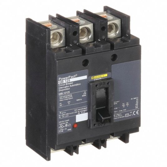 125 A Amps, 10kA at 240V AC, Molded Case Circuit Breaker - 3XE10