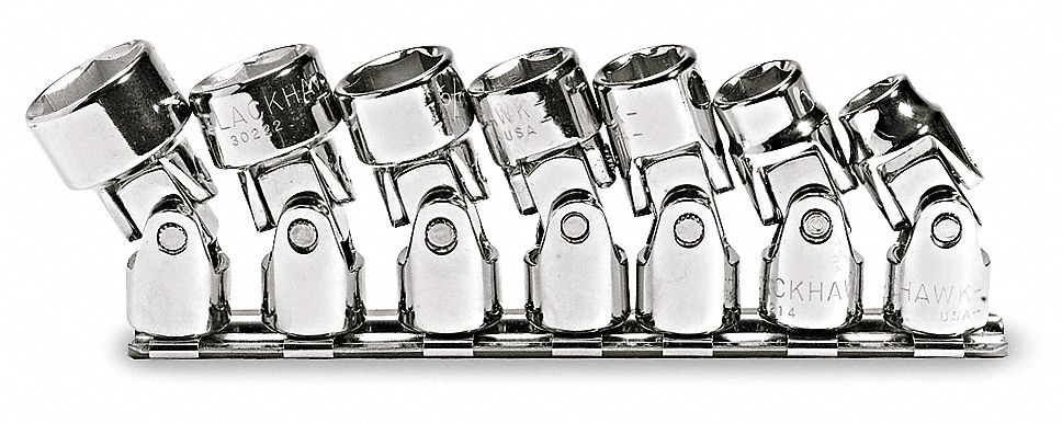 Socket Set, Square, Drive Size 3/8 in - Grainger