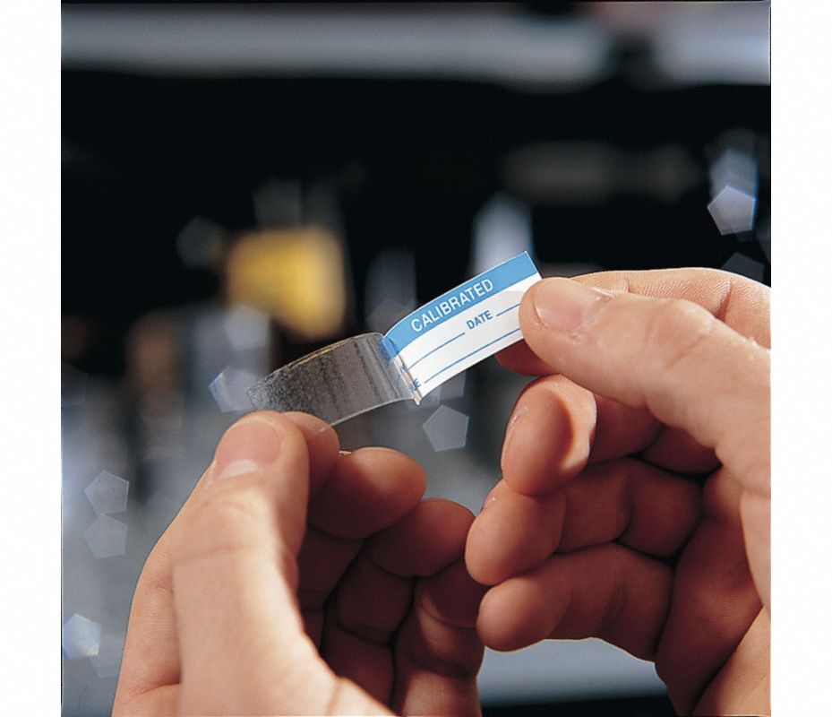 STRANCO INC Etiquetas de Calibración,Inglés,PQ182 Etiquetas Adhesivas