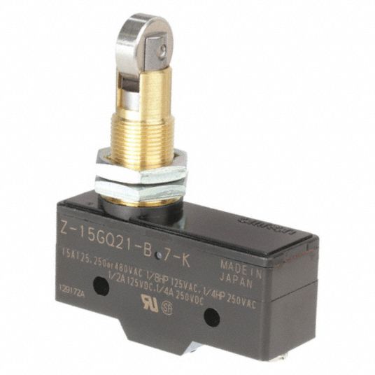 OMRON, 15 A @ 480 V, 15 A @ 14 V, Industrial Snap Action Switch