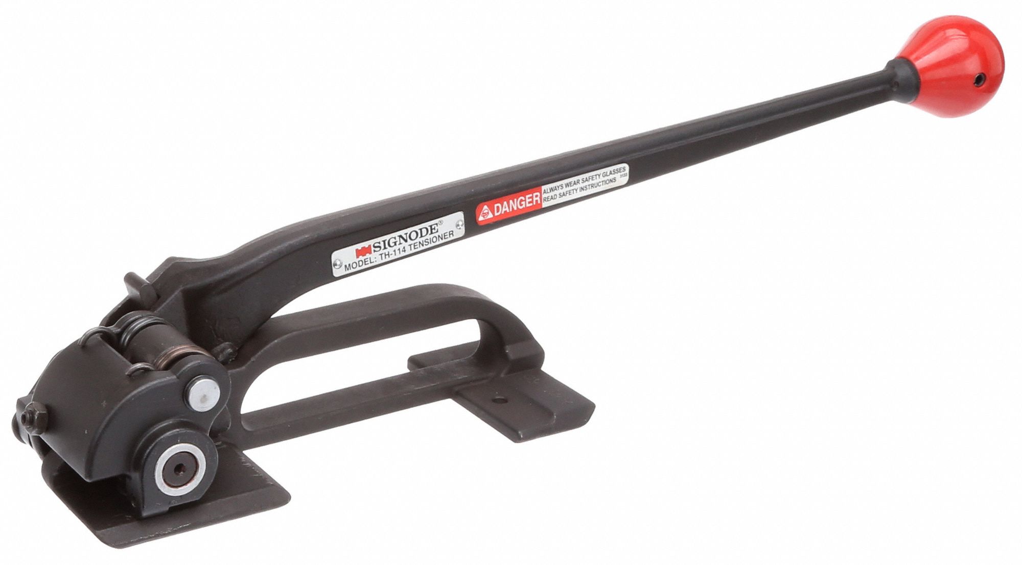 SIGNODE Strapping Tensioner Fits 3/4 in to 1 1/4 in Strap Wd, Fits .031 Strap Tensile, Flat