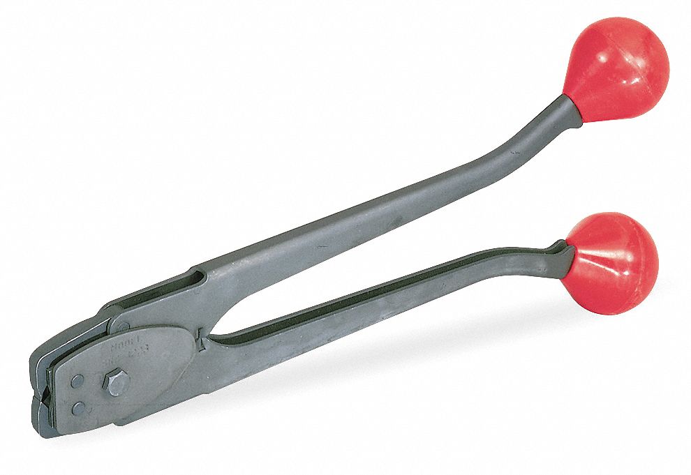 STRAPPING SEALER, FRONT ACTION, FITS ⅝ IN STRAP W, FITS .023 STRAP TENSILE, OPEN SEALS