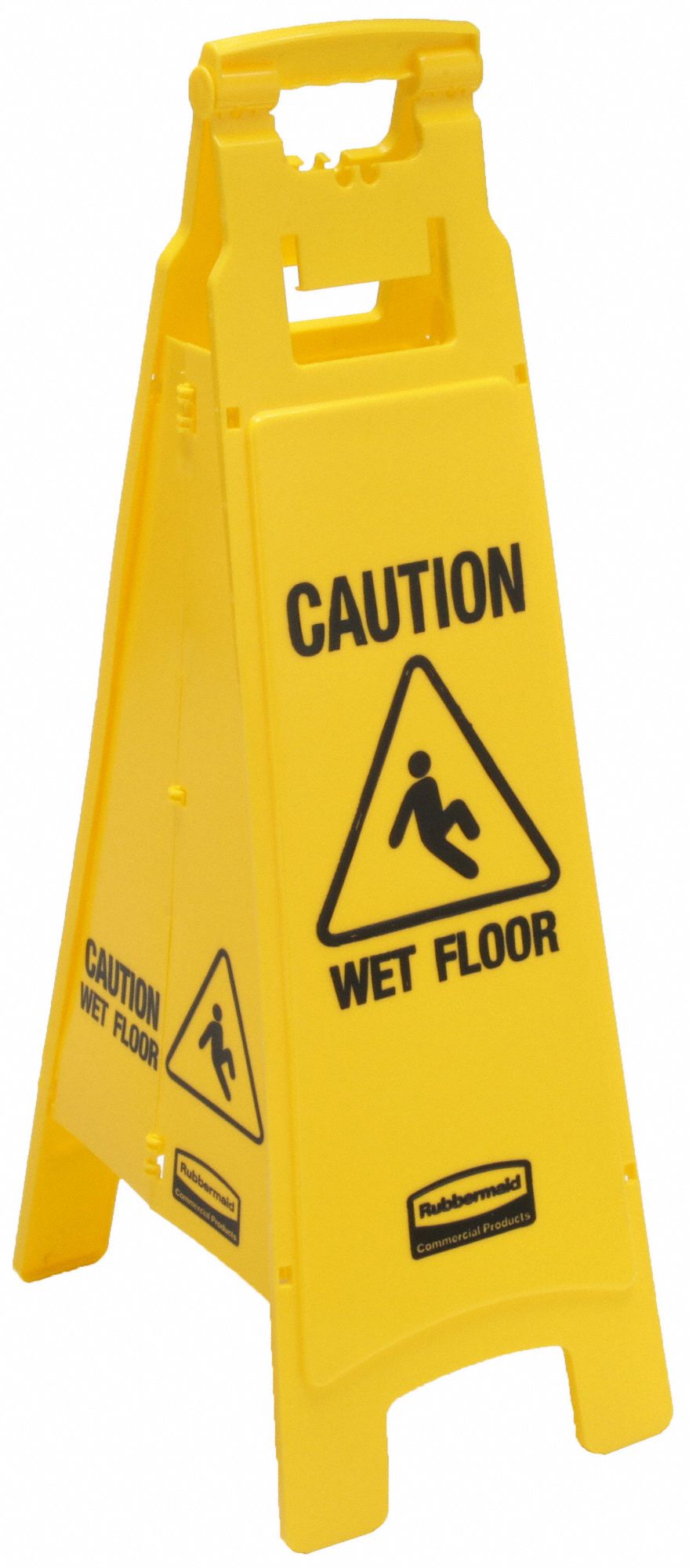 SIGN FLOOR CAUTION WET FLOOR 37IN