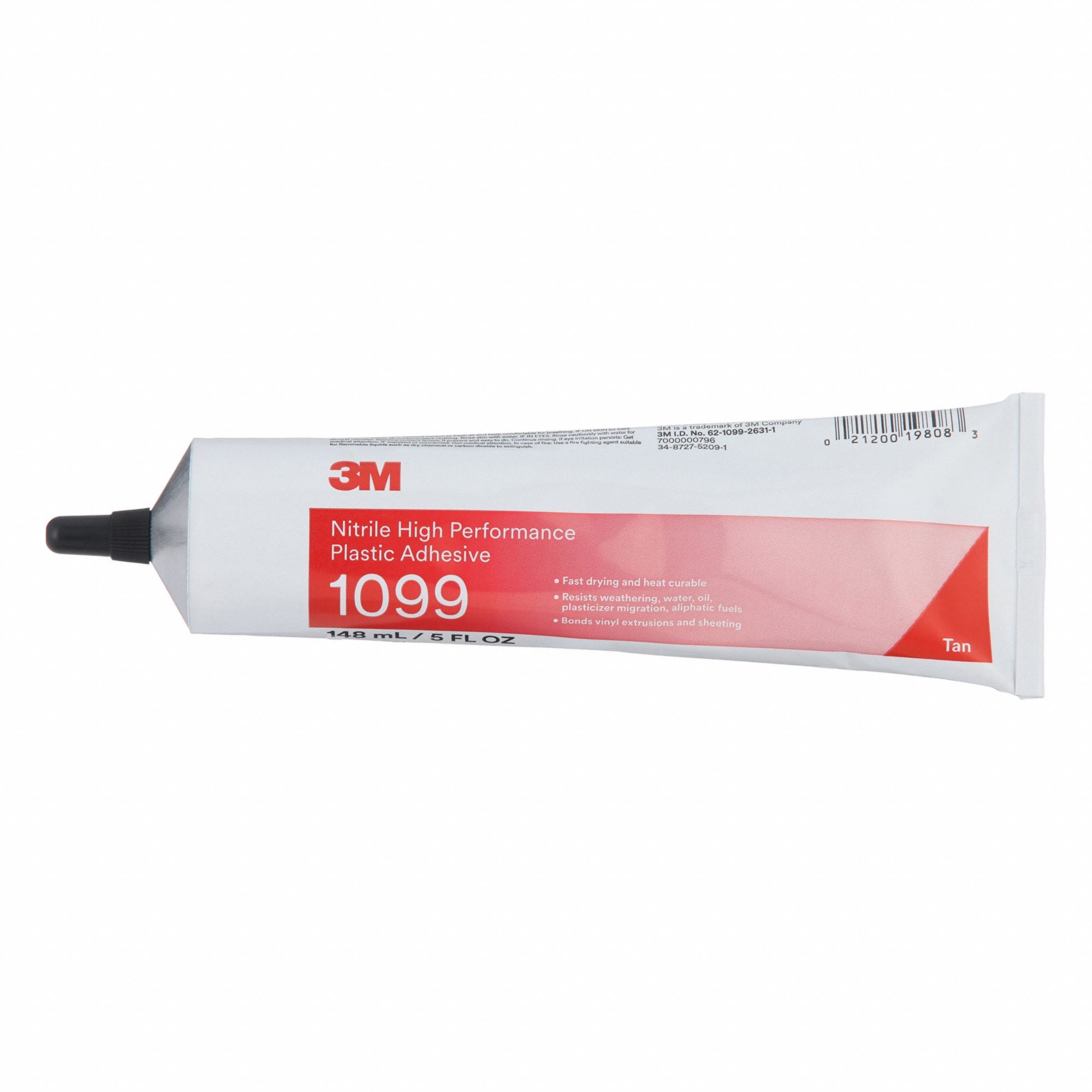 Construction Adhesive: 1099, 5 fl oz, Tube, Tan, Interior Only
