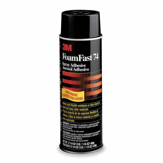 3M Foam Fast 74 Spray Adhesive 3XH5374 Grainger