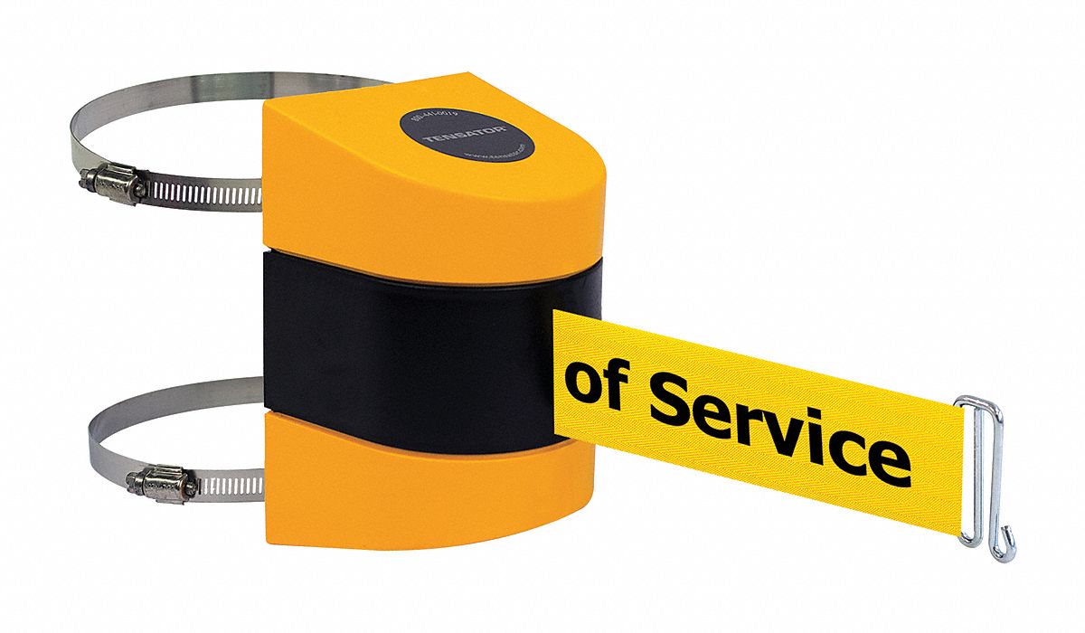 Belt Barrier,  Yellow, Belt Color Yellow