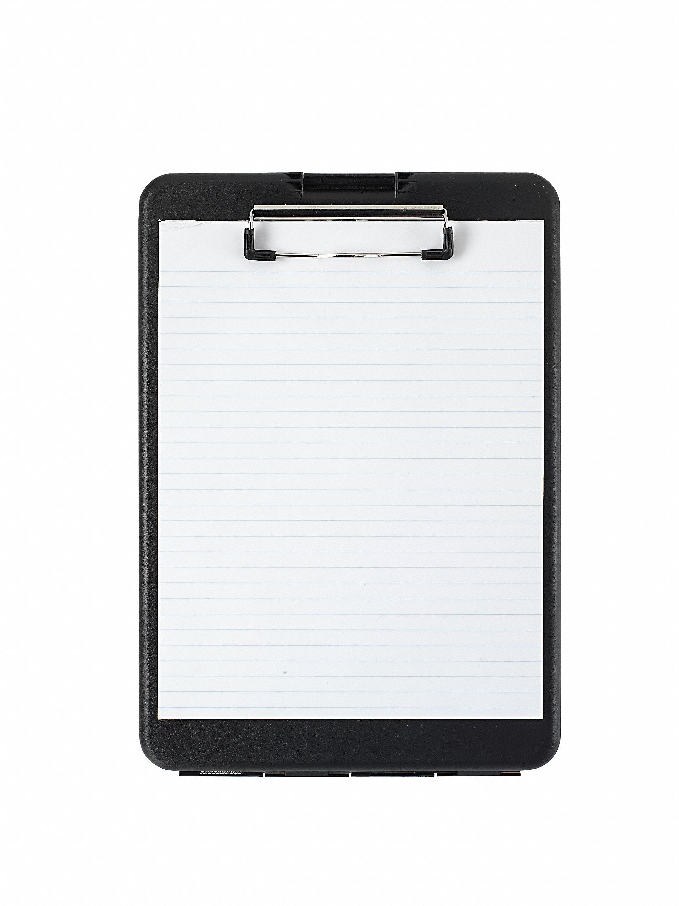 Storage Clipboard: Letter Paper Size Name, Polypropylene, 1/2 in Clip Capacity, 9 1/2 in Overall Wd