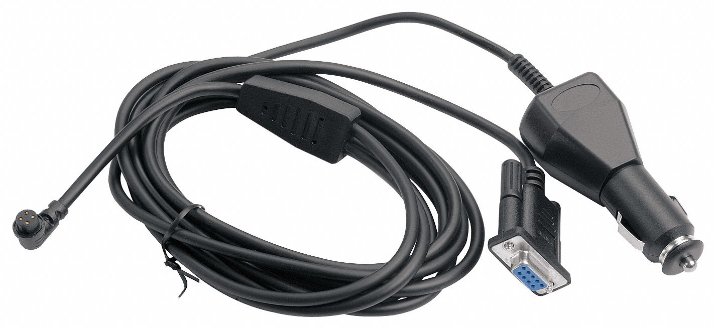 GPS PC Interface Cable with Vehicle Power Cable