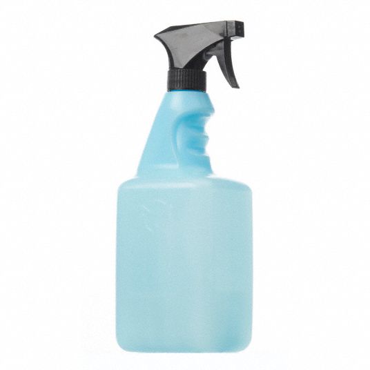 Grainger White/Green HDPE Trigger Spray Bottle, 32 oz, 3 PK, Quantity
